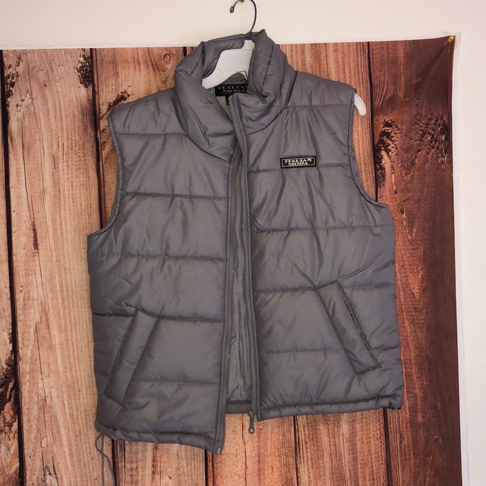 Grey Italian Moda Vest